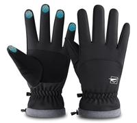 Cevapro Thermal Winter Gloves, Touch Screen Running Gloves for Men Women Anti-Slip Grip for Cycling Driving Skiing