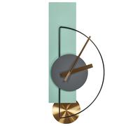 Beliani Wall Clock Cevins 31 cm Metal, Grey
