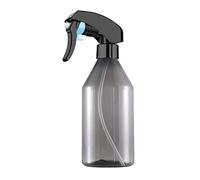 Cevvako Plant Mister Spray Bottle, 10oz 300ml Fine Mist With Top Pump Trigger, Sprayer for Plants, Gardening Cleaning (Black)
