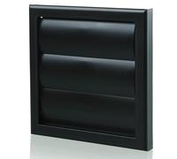 CEW COLCHESTER ELECTRICAL WHOLESALE LTD 4" 100mm Extractor Fan Gravity Grille Shutter (Black)