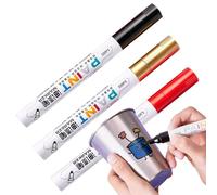 Ceweao Gravestone Restoration Pen - Set of 3 Grave Letters Care Marker, Tombstone Labelling Pen - For Cemetery Churchyard Memorials Garden Decorations Landscape Design