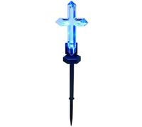 Ceweao Solar Cross Cross Shape Lighting with Stake | Solar Landscape Lights for Garden Patio Lawn Yard Porch Deck Balcony Terrace