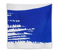 CEWO Untitled Blue Monochrome Yves Klein Painter Poster3 Gifts Painting Tapestry Wall Art Bedroom Decorative Picture Prints Modern Decor 60"x60"