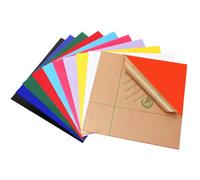 CEWROM Acrylic Plastic Sheet, Pack of 10 Coloured Acrylic Sheets, Thick Acrylic Sheets for Laser Cutting for Home Decoration, Crafts, Creative DIY, Crafts, Signs, Pet Tags