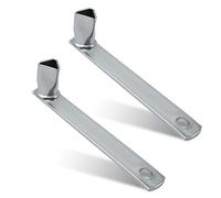 CEWROM M12 triangular key, post key, fire brigade key, for barrier posts, universal bollard key, triangular for cabinets, precision galvanised, post key (2)