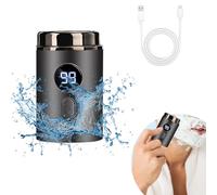 CEWROM Mini Electric Shaver, Portable Electric Mini Shaver, Capsule Razor, USB Rechargeable Waterproof Shaver, Electric Beard Trimmer for Travel