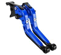 CEWSUIO Brake Lever Compatible with for X-MAX 125 250 300 400 2023 2024 2025 Motorcycle Adjustable Control Brake Clutch Lever Extendable Bendable Levers(Blue)