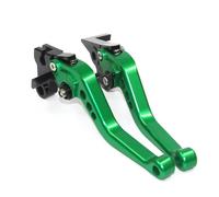 CEWSUIO Brake Lever Compatible with Triumph for Daytona 675 R 2011-2017 for Speed for Triple R 2012-2015 Aluminum CNC Adjustable Motorcycle Brake Clutch Lever(Green,147MM)