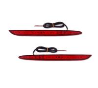 CEWSUIO Car Rear Tailgate Reflector Compatible With Benz For E400/E450/GLC300/GLE350/SLC300/AMG GT 2pcs Car Bumper Reflector Lights Tail Brake Rear Fog Lamps Turn Light(Red)