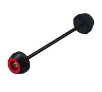CEWSUIO Compatible With Suzuki For GSX-R600 2008 2009 2010 2011 For GSX-R750 2011-2016 Motorcycle Front Rear Wheel Fork Axle Sliders Cap Crash Protector Motorcycle Axle Slider(Red,Rear)
