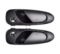 CEWSUIO Door Handle Compatible with Civic 1992 1993 1994 1995 Exterior Outside Door Handle Front Rear Pair 72140SR3013 72640SR3J01ZC