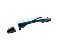 CEWSUIO Door Handle Compatible with CR-V for Civic 2012 2013 2014 2015 2016 Exterior Door Handle Black Chrome Rear Left Right Smooth 72643-TR0-A11ZD