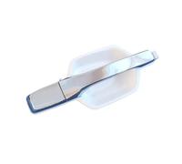 CEWSUIO Door Handle Compatible with Mitsubishi for Pajero for Montero 2000-2006 for V93 V97 Chrome Rear Left Right Exterior Door Handle MR97045 MR970438