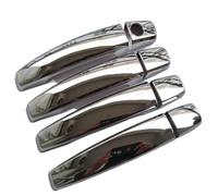 CEWSUIO Door Handle End Caps Compatible with Chevrolet for Captiva C100 C140 Car Door Handle Cover Trim Chrome Accessories Modification Replacement