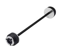 CEWSUIO For Monster 797 2017 2018 2019 2020 2021 2022 2023 2024 For 821 2014-2024 Motorcycle Crash Protection Rear Front Axle Fork Crash Sliders Wheel Hub Motorcycle Axle Slider(Silver,Front)