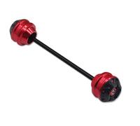CEWSUIO For R1250R For R1250RS For R1250RT 2018 2019 2020 2021 2022 2023 Motorcycle Parts Front Wheel Fork Slider Axle Crash Protector Cap Motorcycle Axle Slider(Red)