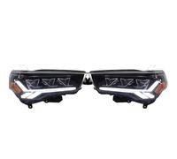 CEWSUIO Headlight assembly Compatible With Toyota For 4Runner 2014 2015 2016 2017 2018 2019 2020 2021 Replacement Car Front Light HeadLamp System 2pcs