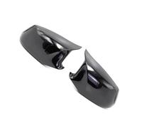 CEWSUIO Rearview Mirror Cap Compatible With BMW For F10 11 2010 2011 2012 2013 Car Rearview Side Mirror Cover For Wing Cap Exterior Door Housing Shell Trim Accessory(Gloss Black)