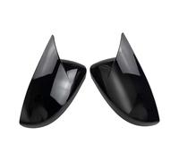 CEWSUIO Rearview Mirror Cap Compatible With Jaguar For F-Pace For X761 2016 2017 2018 2019 2020 2021 2022 Car Rearview Side Mirror Cover For Wing Cap Exterior Door Housing(Gloss Black)