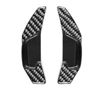 CEWSUIO Shift Flap Compatible with Toyota for Mark X 2010-2019 for Levin 2014-2018 Car Interior Steering Wheel Controller Shift Paddle Extension Car Universal Picks(Carbon Fiber Black)