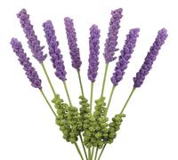 CEWUDA 8 Pcs Crochet Flowers Bulk Lavender Crochet Flower Gifts Purple Handmade Crocheted Flowers Bouquet DIY Home Decor for Mother's Day Birthday Wedding Women Moms Wives Friends
