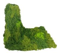CEWUDA Artificial Moss Mat for Decorating Mossy Table Runner Blanket Fake Moss Rug for Plants Indoor 16" x 79" Green Faux Grass Mat for Planters Crafts DIY Centerpieces Fairy Garden Wedding 40x200cm