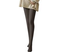 Cexiakong Knitted Tights Women's Knitted Tights without Fleece Elastic High Waist Leggings Cable Knit Knitted Tights Soft Warm Pantyhose Dance Tights Fine Tights, O Black, One size