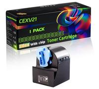 CEXV21 Compatible for Canon Toner Cartridge with Chip iRC3380Ne iRC3580 iRC3580i iRC3580Ne iRC3880 iRC3880i iR ADVANCE Printers (1 Pack Black)