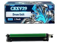CEXV29 Drum Unit Compatible for Canon iR ADVANCE C5240i iRC5030 iRC5030i iRC5035 iRC5035i Printers, With Chip Large Capacity 80000 Pages (1 Pack Cyan)