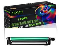 CEXV51 Compatible for Canon Drum Unit with Chip iR ADVANCE DX 6000i MFP DX C5740i DX C5750i DX Printers (1 Pack Black)