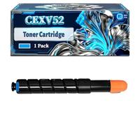 CEXV52 Toner Cartridge Compatible for Canon iR ADVANCE C7565i C7570i C7580i DX C7765i DX C7770i DX C7780i Printers, With Chip Large Capacity 80000 Pages (1 Pack Cyan)