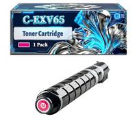 CEXV65 Toner Cartridge Compatible for Canon imageRUNNER C3326 C3326i Printer, With Chip Large Capacity 17500 Pages (1 Pack Magenta)