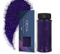 Ceya 3.5oz/ 100g Ultra Fine Glitter Powder Aubergine Purple Glitter 1/128” 0.008” 0.2mm for Slime Epoxy Resin Craft Tumbler Jewelry Nail Art Festival Makeup Scrapbook Painting Wedding Cards
