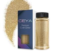 Ceya 3.5oz/ 100g Ultra Fine Glitter Powder Champagne Gold Glitter