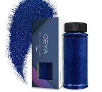 Ceya 3.5oz/ 100g Ultra Fine Glitter Powder Royal Blue Glitter 1/128” 0.008” 0.2mm for Resin Tumbler Jewelry Nail Art Face Body Festival Makeup Scrapbook Wedding Cards Painting Arts