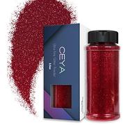 Ceya 3.5oz/ 100g Ultra Fine Glitter Powder Wine Red Glitter 1/128” 0.008” 0.2mm for Slime Epoxy Resin Craft Tumbler Jewelry Nail Art Festival Makeup Scrapbook Painting Wedding Cards