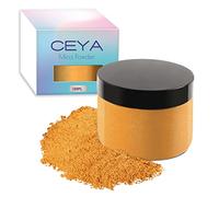 Ceya Mica Powder, 5.3oz/ 150g Gold Pearlescent Effect Colorant Pigment Powder for Epoxy Resin, Tumblers, Slime Bath Bomb, Soap Dye, Slime, Candle Making, Resin Crafting, Paint, Jewelry, Nail Polish