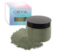 Ceya Mica Powder, 5.3oz/ 150g Olive Green Pearlescent Effect Colorant Pigment Powder for Epoxy Resin, Tumblers, Slime Bath Bomb, Soap Dye, Slime, Candle, Resin Crafting, Paint, Jewelry, Nail Polish