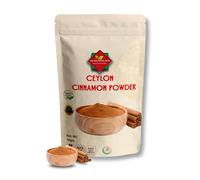 Ceylon Cinnamon Powder | Ethically Sourced 100% Authentic True Ceylon (50G / 1.76 oz) | Cinnamon Ground | Dalchini Powder | Premium Quality | Natural | Non GMO| Vegan | No additives