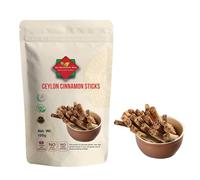 Ceylon Cinnamon Sticks 100g | Authentic True Ceylon Cinnamon Quills | Dalchini | Premium Quality | Ethically Sourced | Natural, Vegan & Non-GMO | No Additives or Preservatives