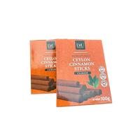 Ceylon Cinnamon Sticks 100g | C4 Grade | Sweet & Aromatic | 100% Natural