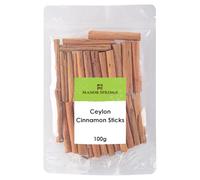 Ceylon Cinnamon Sticks (8cm) 100g by Manor Springs