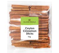 Ceylon Cinnamon Sticks (8cm) 1kg by Manor Springs