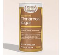 Ceylon Cinnamon Sugar 100g By Bakers Street Product from Sri Lanka - Baking, Toast, Desserts, and Beverages & for Cookies, Cakes, Oatmeal, Coffee, and More