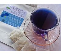 Ceylon Cinnamons Dried Butterfly Flowers Matcha Tea, Pack of 25 Tea Bags