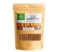 Ceylon Flavors® Ceylon Cinnamon Sticks 3" (8 oz) True Premium Grade Cinnamon from Sri Lanka