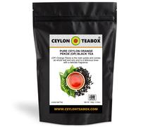 Ceylon Teabox Ceylon Orange Pekoe (OP) Pure Ceylon Loose Leaf Black Tea Ceylon Orange Pekoe Loose Leaf Tea World's Finest Pure Ceylon Black Tea Loose Leaf Orange Pekoe (OP) 100g in Resealable Pouch