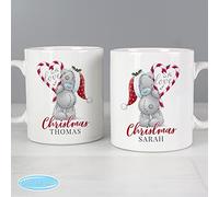 Ceylon Teabox Personalised Me to You 'with Love at Christmas' Couples Mug Set Personalised Mug Gift Personalised Mug