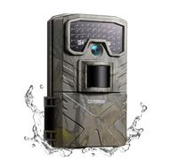 CEYOMUR Wildlife Camera, 4K 30fps Trail Camera with 36pcs IR LEDs Night Vision Motion Activated and IP66 Waterproof for Nature Animals Scouting, 90°Detection Angle Night Cameras for Garden Wildlife