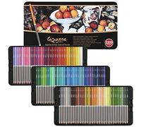 Cezanne Professional Colored Pencil Set of 120 Colors, Artist Quality Soft Core Leads for Drawing, Art, Sketching, Shading, Coloring, Layering, Blending - Metal Gift Tin Box